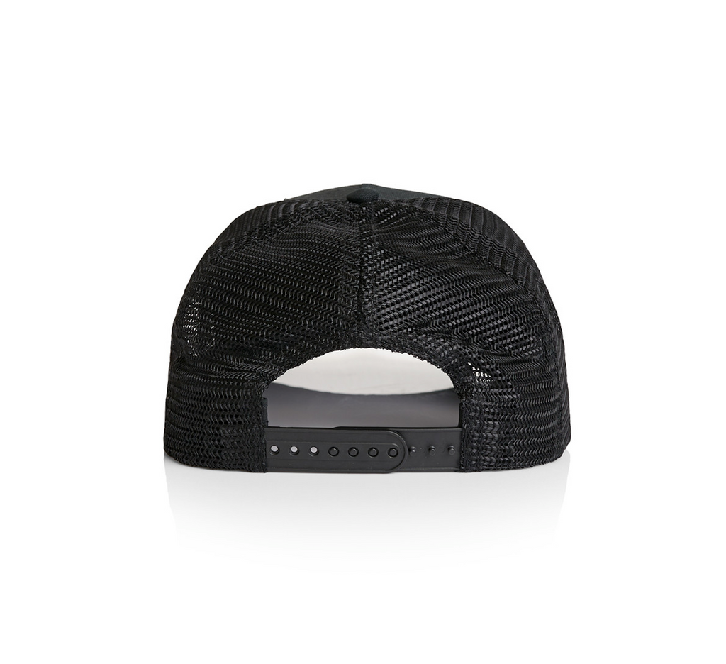 Chapel Wear Trucker Cap - Black/White