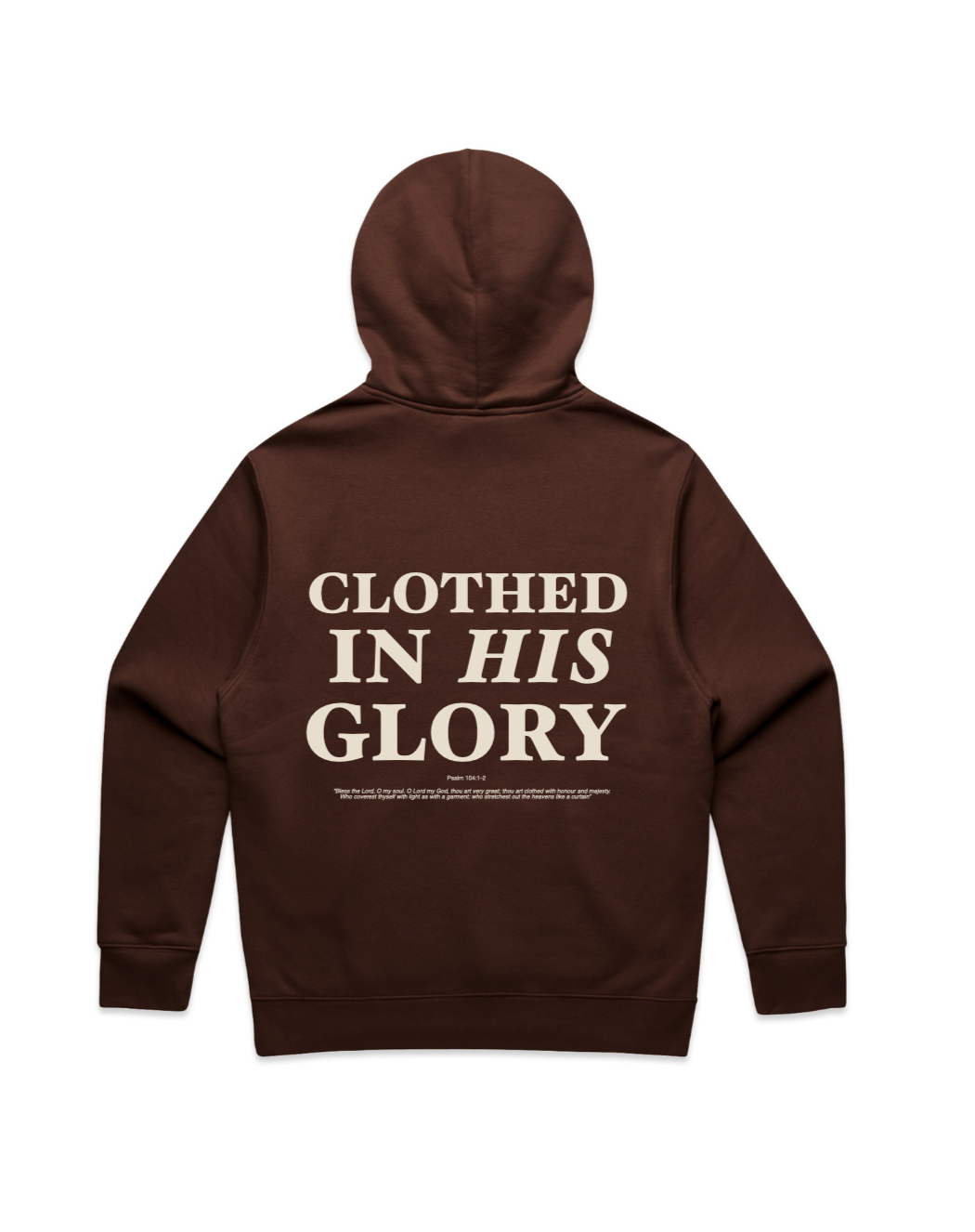 Chapel Wear Hood - Brown/Cream