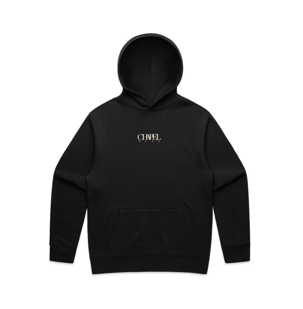 Chapel Wear Hood - Black/Cream