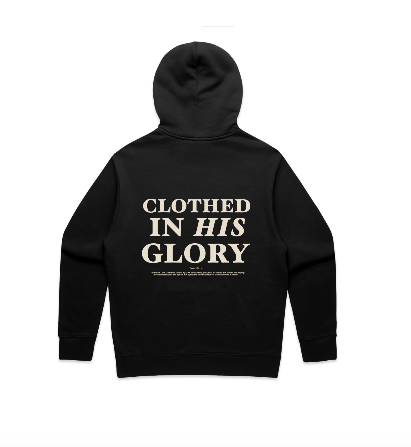 Chapel Wear Hood - Black/Cream