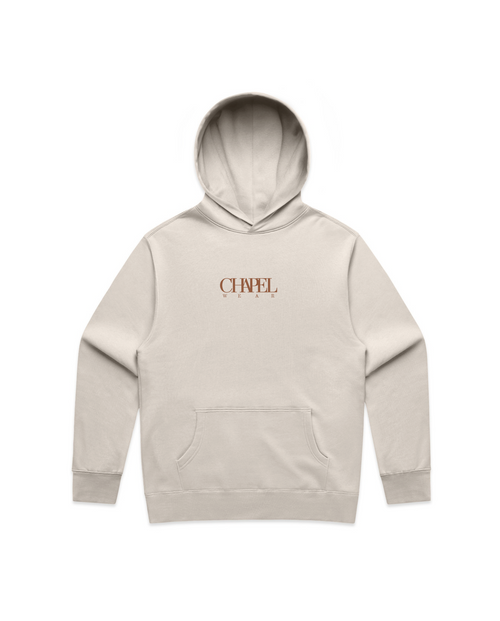 Chapel Wear Hood - Ecru/Brown