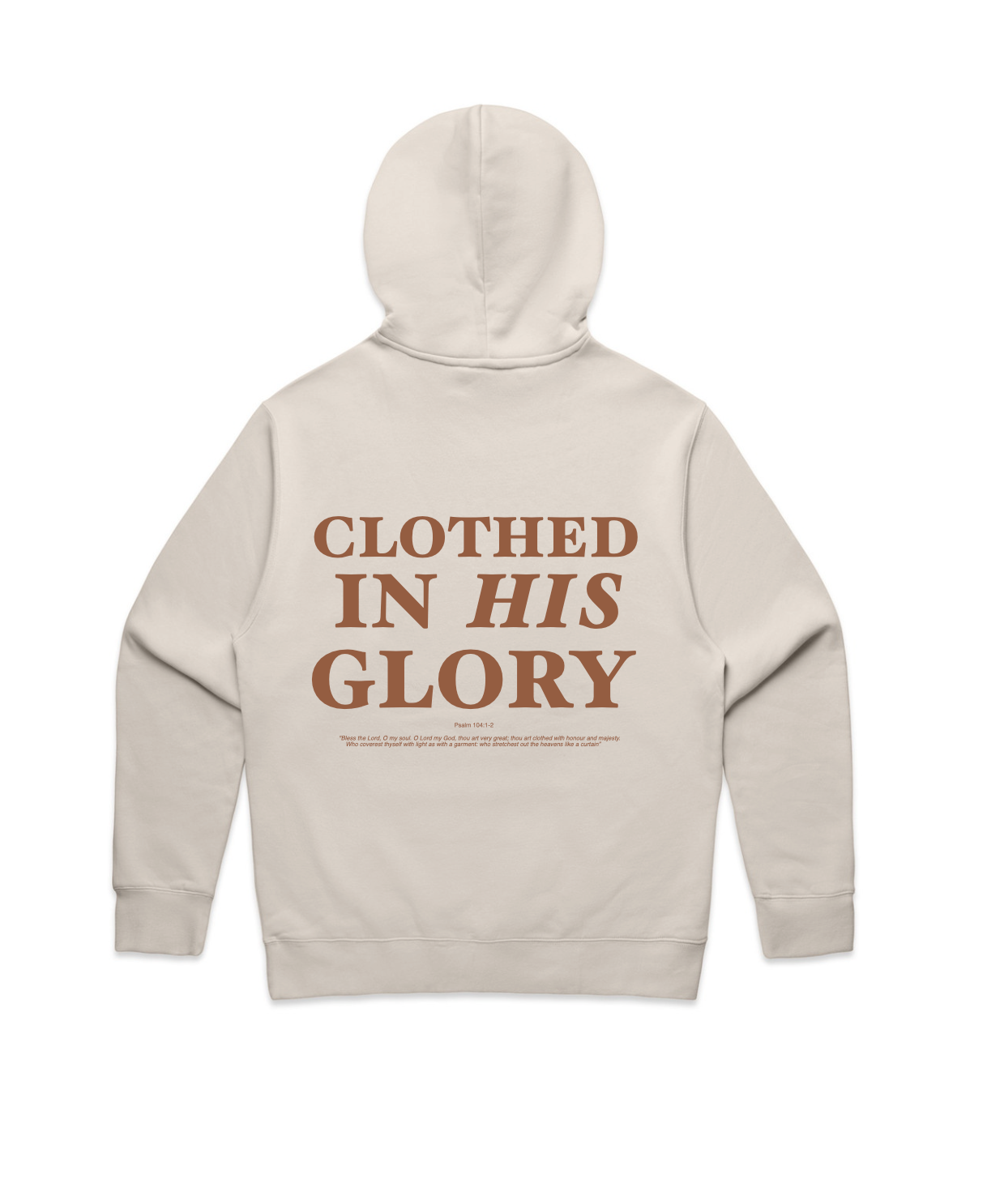 Chapel Wear Hood - Ecru/Brown